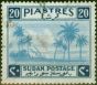 Collectible Postage Stamp from Sudan 1941 20p Pale Blue & Blue SG95 Fine Used