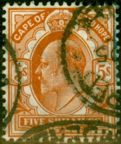Collectible Postage Stamp from C.O.G.H 1903 5s Brown-Orange SG78 Fine Used