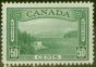 Collectible Postage Stamp from Canada 1938 50c Green SG366 V.F Lightly Mtd Mint
