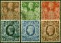 GB 1939-48 Set of 6 SG476-478c Fine Used (2). King George VI (1936-1952) Used Stamps