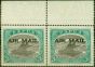 Collectible Postage Stamp Papua 1929 3d Black & Bright Blue-Green SG112 Fine MNH Pair