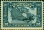 Collectible Postage Stamp from Canada 1927 12c Blue SG270 V.F Lightly Mtd Mint