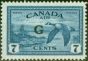 Canada 1950 7c Blue SG0190 V.F MNH . King George VI (1936-1952) Mint Stamps