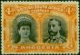 Rhodesia 1910 4d Black & Orange SG140 Fine MM  King George V (1910-1936) Valuable Stamps