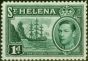 Valuable Postage Stamp from St Helena 1938 1d Green SG132 V.F MNH