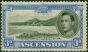 Collectible Postage Stamp from Ascension 1938 3d Black & Ultramarine SG42 Fine LMM