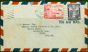 Rare Postage Stamp from British Guiana 1949 Commercial Cover to Derby Fine & Attractive