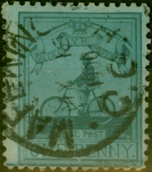 Valuable Postage Stamp Mafeking 1900 1d Pale Blue-Blue SG17 Fine Used