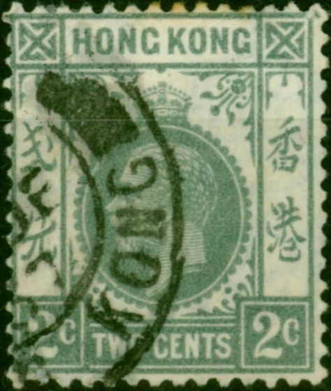 Hong Kong 1937 2c Grey SG118c Fine Used  King George VI (1936-1952) Valuable Stamps