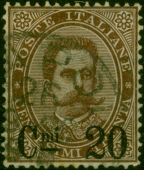 Italy 1890 20c on 30c Brown SG45 Fine Used  Queen Victoria (1840-1901) Valuable Stamps