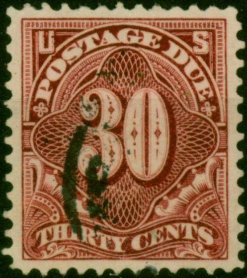 U.S.A 1895 Postage Due 30c Lake SGD274 Fine Used  Queen Victoria (1840-1901) Collectible Stamps