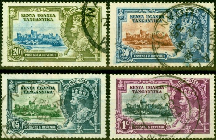 Rare Postage Stamp from K.U.T 1935 Jubilee Set of 4 SG124-127 Fine Used