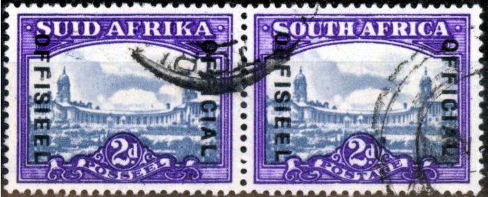 Valuable Postage Stamp from South Africa 1949 2d Slate & Brt Violet SG036b Fine Used (10)