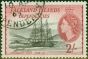 Collectible Postage Stamp Falkland Is Depen 1954 2s Black & Carmine SGG36 V.F.U