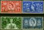 Collectible Postage Stamp from Kuwait 1953 Coronation Set of 4 SG103-106 Fine Mtd Mint