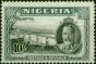 Nigeria 1936 10s Black & Grey SG44 V.F.MNH  King George V (1910-1936), King George VI (1936-1952) Valuable Stamps
