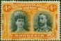 Valuable Postage Stamp Rhodesia 1910 4d Black & Orange SG140 Fine & Fresh MM