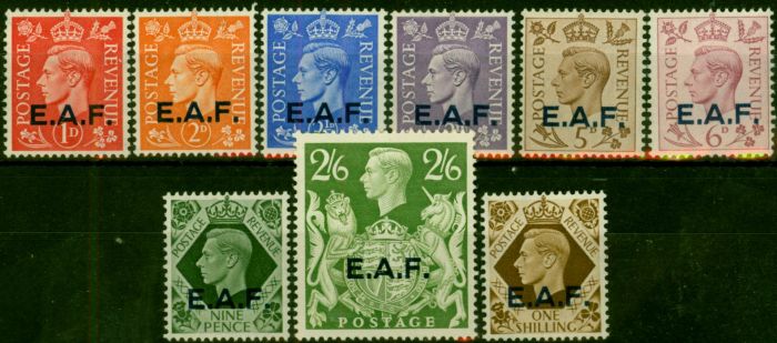 Rare Postage Stamp Somalia 1943-46 Set of 9 SGS1-S9 Fine LMM (2)