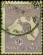Valuable Postage Stamp from Australia 1915 9d Violet SG27 Fine Used