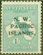 Valuable Postage Stamp from New Guinea 1915 1s Green SG81 Good Mtd Mint