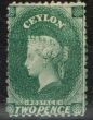 Rare Postage Stamp from Ceylon 1864 2d Grey-Green SG50 Fine Mtd Mint
