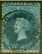 Rare Postage Stamp from South Australia 1869 6d Prussian Blue SG48 Fine Used