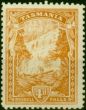 Tasmania 1911 4d Brown-Ochre SG247c Fine MM . King George V (1910-1936) Mint Stamps