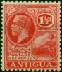Antigua 1926 1 1/2d Carmine-Red SG68 Fine MM  King George V (1910-1936) Valuable Stamps