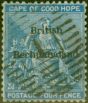 Old Postage Stamp from Bechuanaland 1887 4d Dull Blue SG3 Fine Used (2)