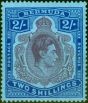 Collectible Postage Stamp from Bermuda 1943 2s Purple & Dp Blue-Pale Blue SG116de 'Broken Lower Right Scroll' V.F Lightly Mtd Mint
