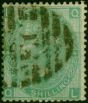 GB 1865 1s Green SG101 Fine Used  Queen Victoria (1840-1901) Collectible Stamps