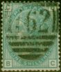 Rare Postage Stamp GB 1874 1s Green SG150 Pl.10 Good Used