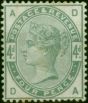 GB 1883 4d Dull Green SG192 Good MM  Queen Victoria (1840-1901) Valuable Stamps