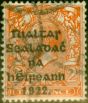 Valuable Postage Stamp from Ireland 1922 2d Bright Orange SG29 Die I Harrison Fine Used