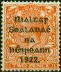 Valuable Postage Stamp Ireland 1922 2d Orange SG13 Die II V.F LMM