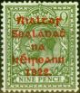 Valuable Postage Stamp from Ireland 1922 9d Olive-Green SG41 Fine Mtd Mint