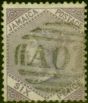 Valuable Postage Stamp from Jamaica 1860 6d Dull Lilac SG5 Fine Used (2)