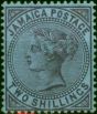 Rare Postage Stamp Jamaica 1910 2s Purple-Blue SG56 Fine LMM