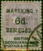 Mafeking 1900 6d on 3d Lilac & Black SG10Var 'Exclamation Mark' After Mafeking Good Used 
