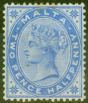 Valuable Postage Stamp from Malta 1885 2 1/2d Dull Blue SG24 Ave Mtd Mint