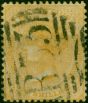 Mauritius 1863 1s Yellow SG68 Good Used (3). Queen Victoria (1840-1901) Used Stamps