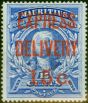 Collectible Postage Stamp from Mauritius 1903 15c on 15c Ultramarine SGE1 Fine Mtd Mint