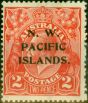 Collectible Postage Stamp from New Guinea 1922 2d Rose Scarlet SG122 Fine Mtd Mint