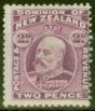 Collectible Postage Stamp from New Zealand 1909 2d Dp Mauve SG388a P.14 x 14.25 Fine Mtd Mint