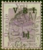 Old Postage Stamp O.F.S 1900 1d on 1d Purple SG113d 'No Stop After R' Fine Used (2)