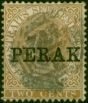 Perak 1881 2c Brown SG5 Fine Used . Queen Victoria (1840-1901) Used Stamps
