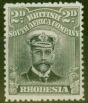 Collectible Postage Stamp from Rhodesia 1913 2d Grey & Black SG209 Die I Fine & Fresh Mtd Mint