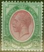 Rare Postage Stamp from South Africa 1913 2s6d Purple & Green SG14 V.F Very Lightly Mtd Mint
