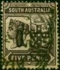 South Australia 1901 5d Brown-Purple SG074 Good Used . Queen Victoria (1840-1901) Used Stamps