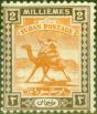 Valuable Postage Stamp from Sudan 1922 2m Yellow-Orange & Chocolate SG31 Fine Mtd Mint (1)